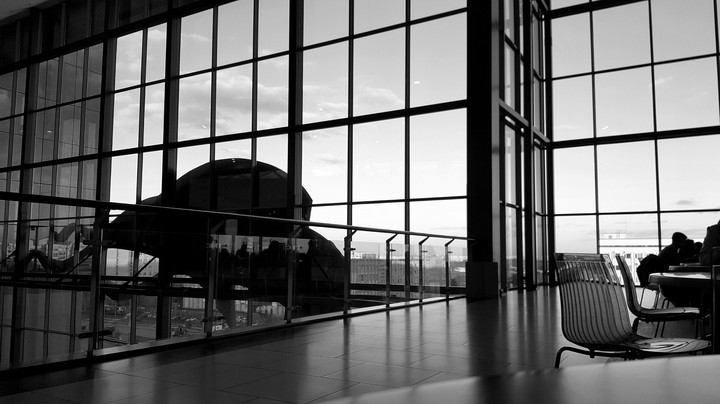 black and white geometry
