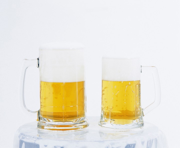 맥주와 다양한 안주