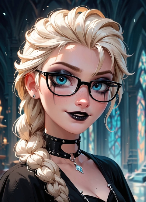 GOTH NERD ELSA