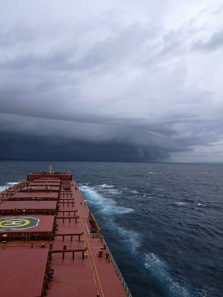 near typhoon