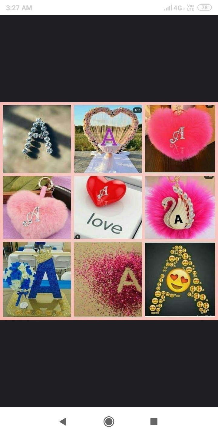 Alphabet 'A'