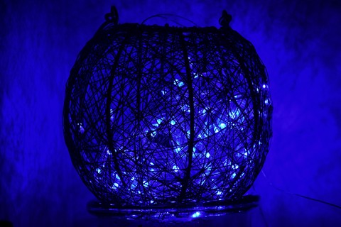 lights in dark