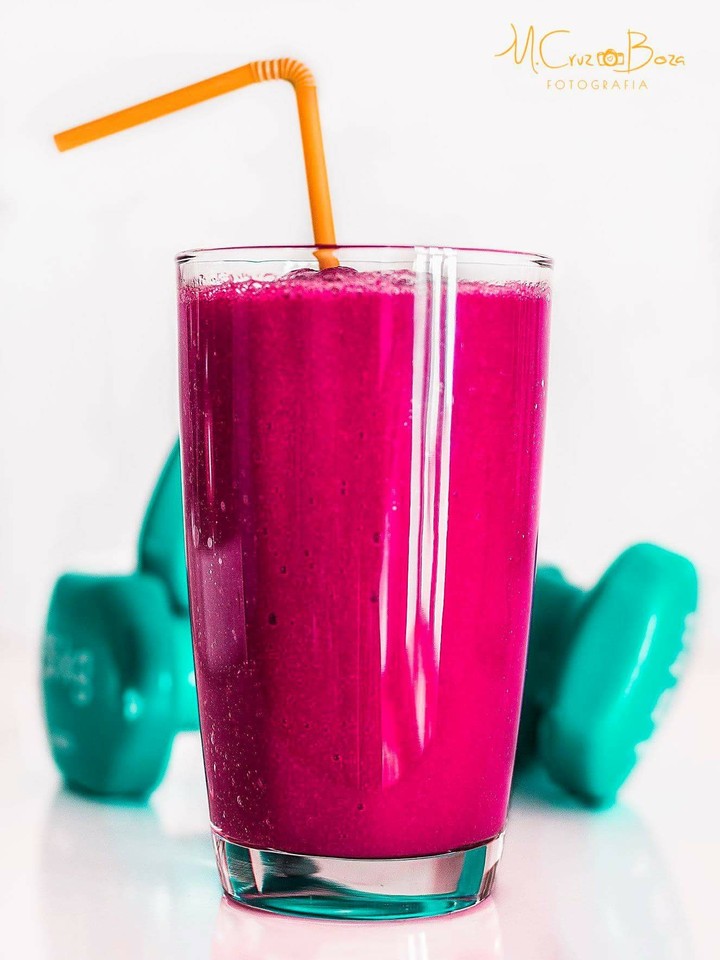 Pink smoothie