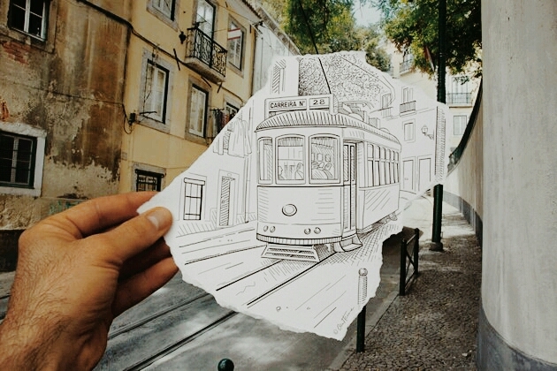 Dibujo de tren