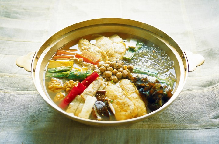한식-밥과 고기