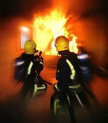 Sapeurs Pompiers en action feu