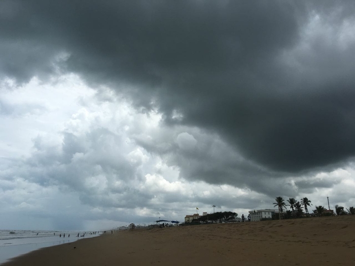 Before the storm hits