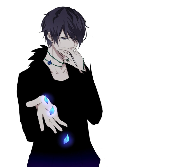 blue
