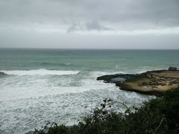 rough seas