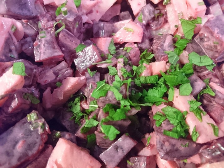 Purple salad