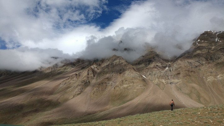 where land touches the sky.
