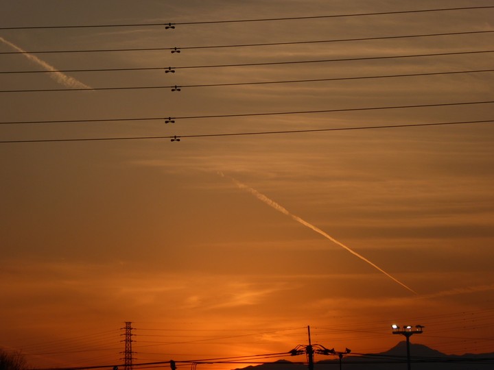 夕焼け空