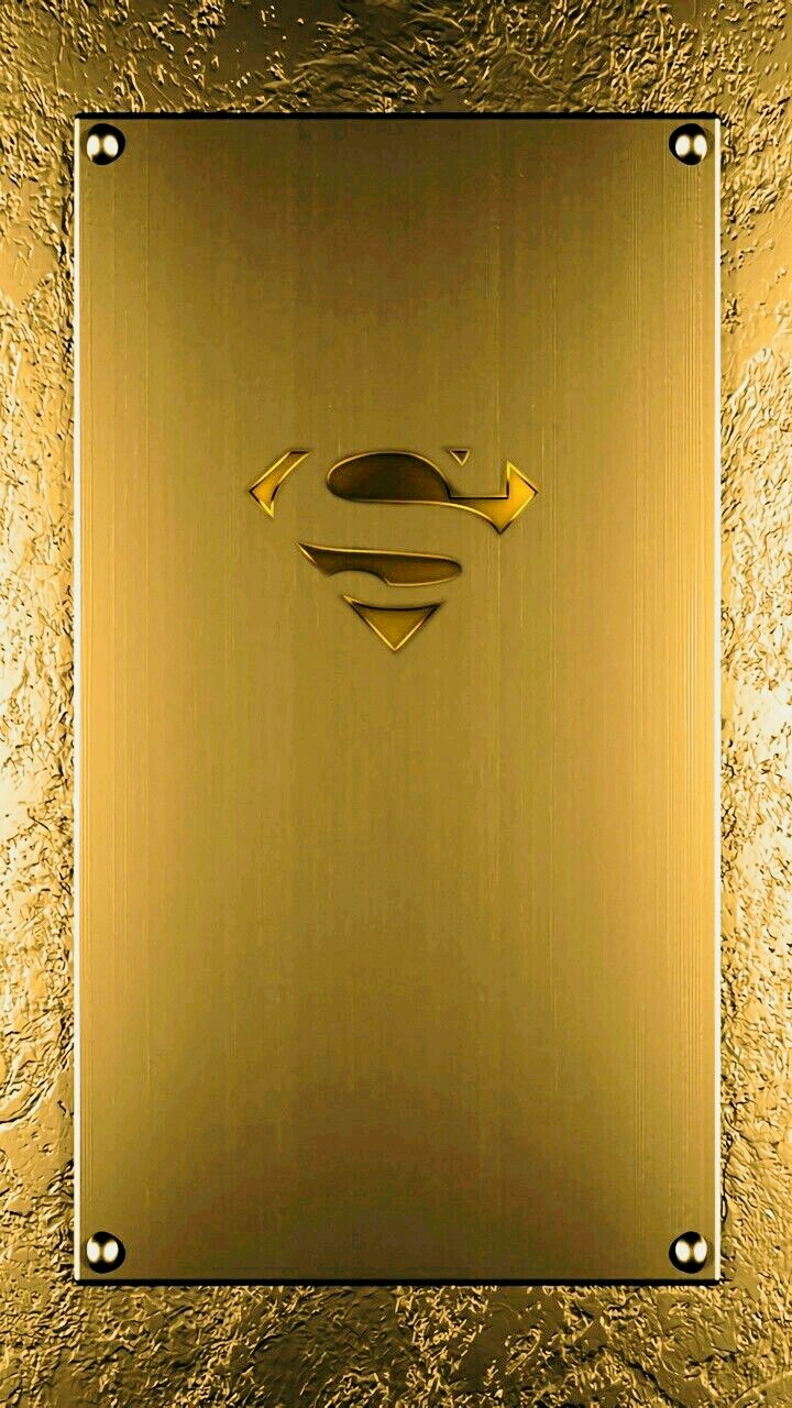 Metal plate superman