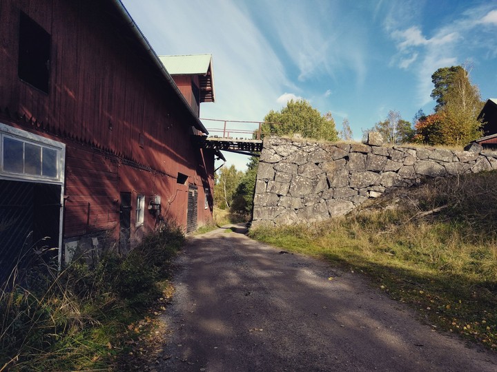 Old Swedish farm
