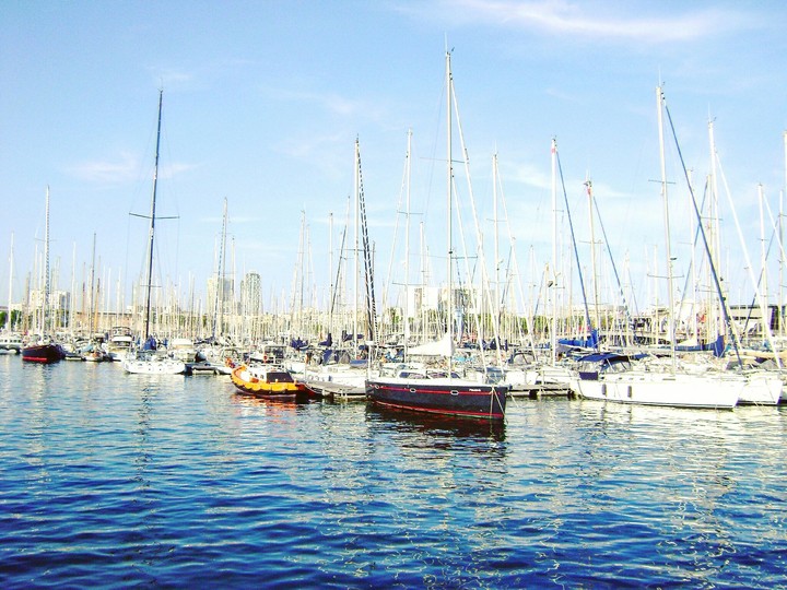Barcelona seaport