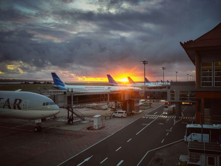 Bali's sunset