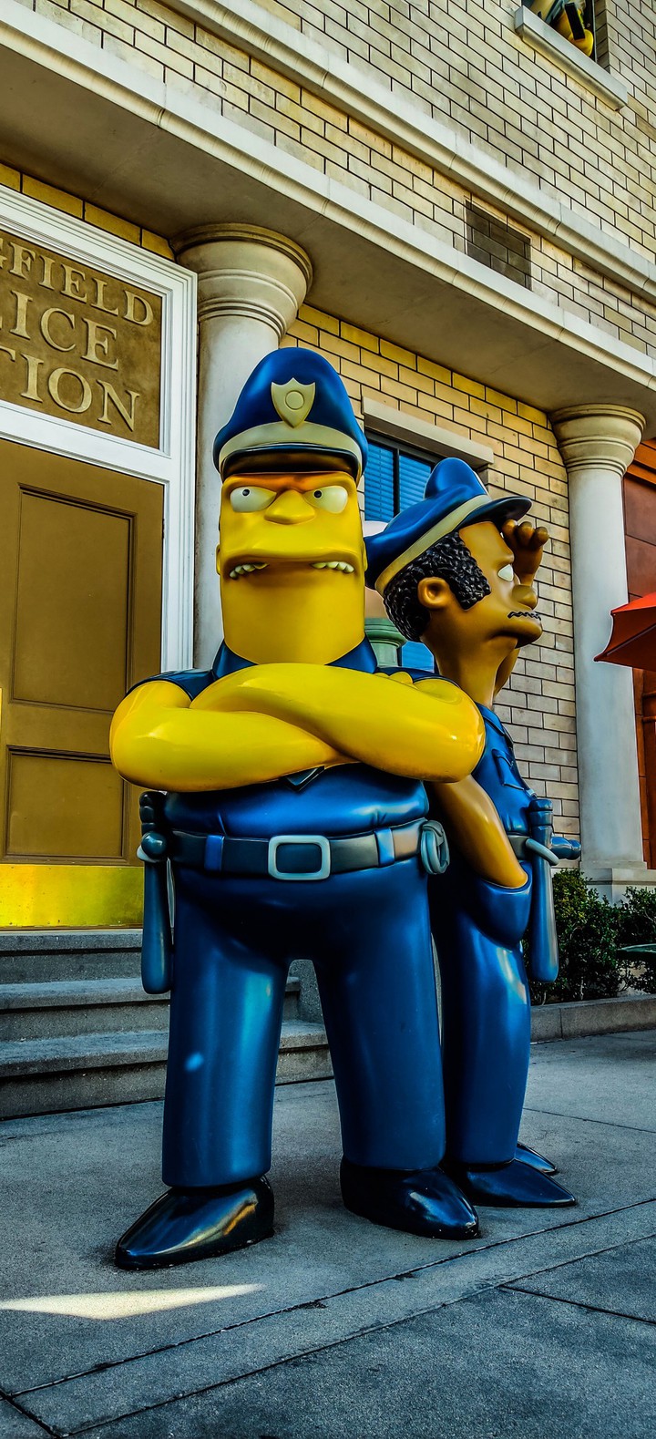 The Simpsons ride (Universal Studios)
