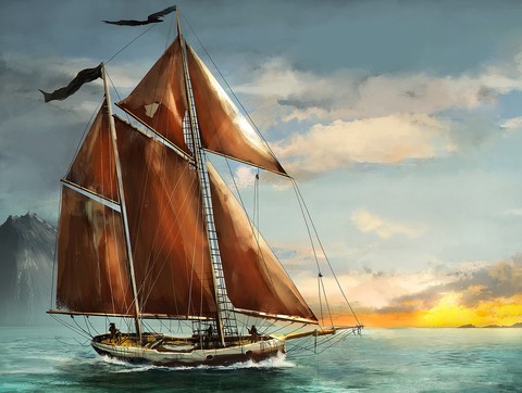 sfondi brigantine, galeas