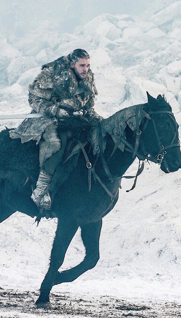 Jon Snow in Snow! 