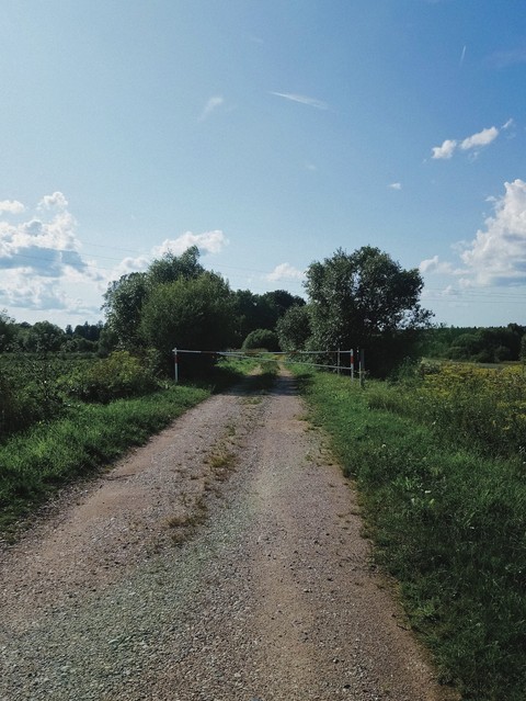 Lost in Latvian countryside.