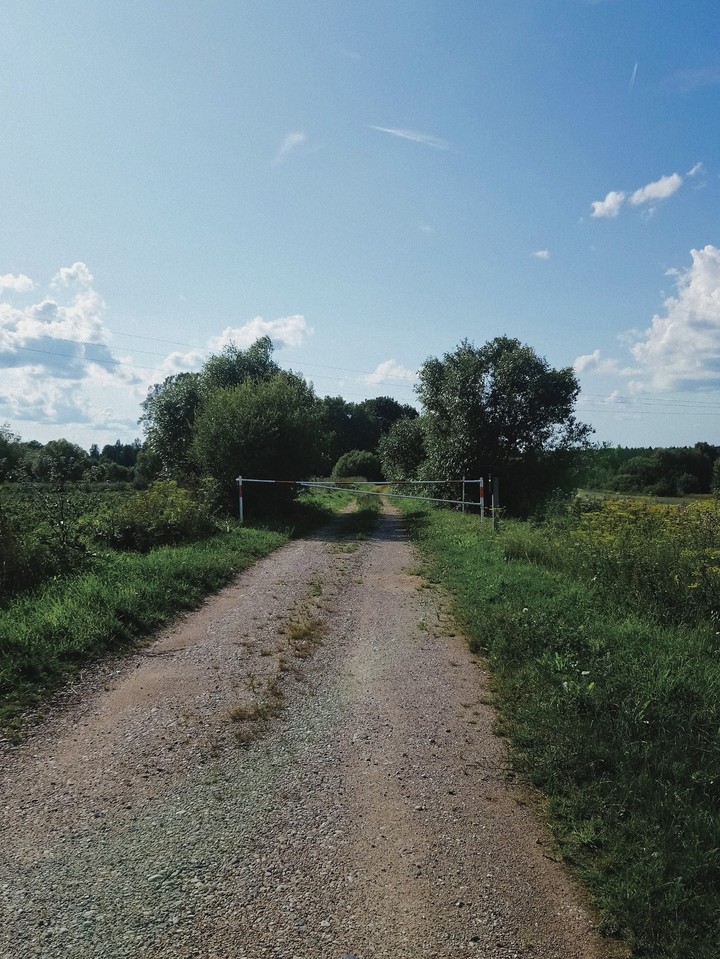 Lost in Latvian countryside.
