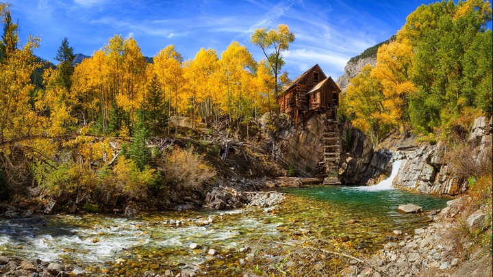 Old mill along Crystal Creek - Crystal, Colorado