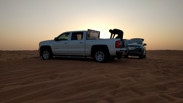 The red sand of Arabian desert