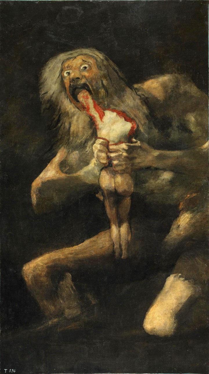 Saturno devorando a su hijo