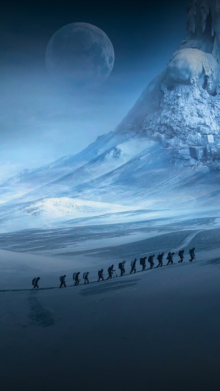 ice mountain nature