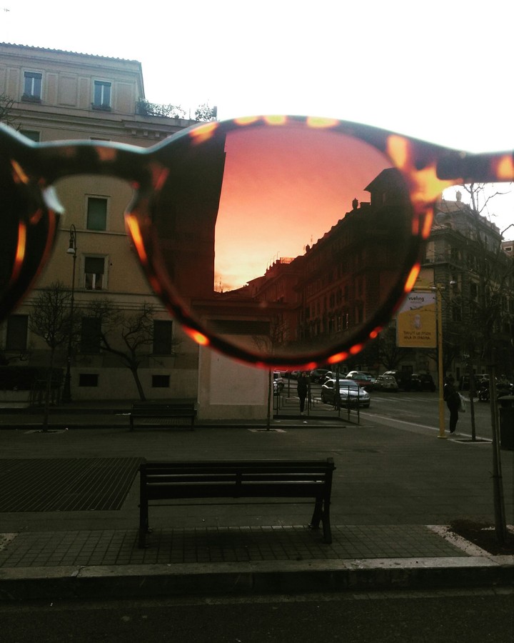 Little square of Rome. 6:00 PM.