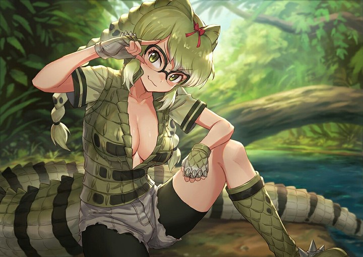 crocodile girl