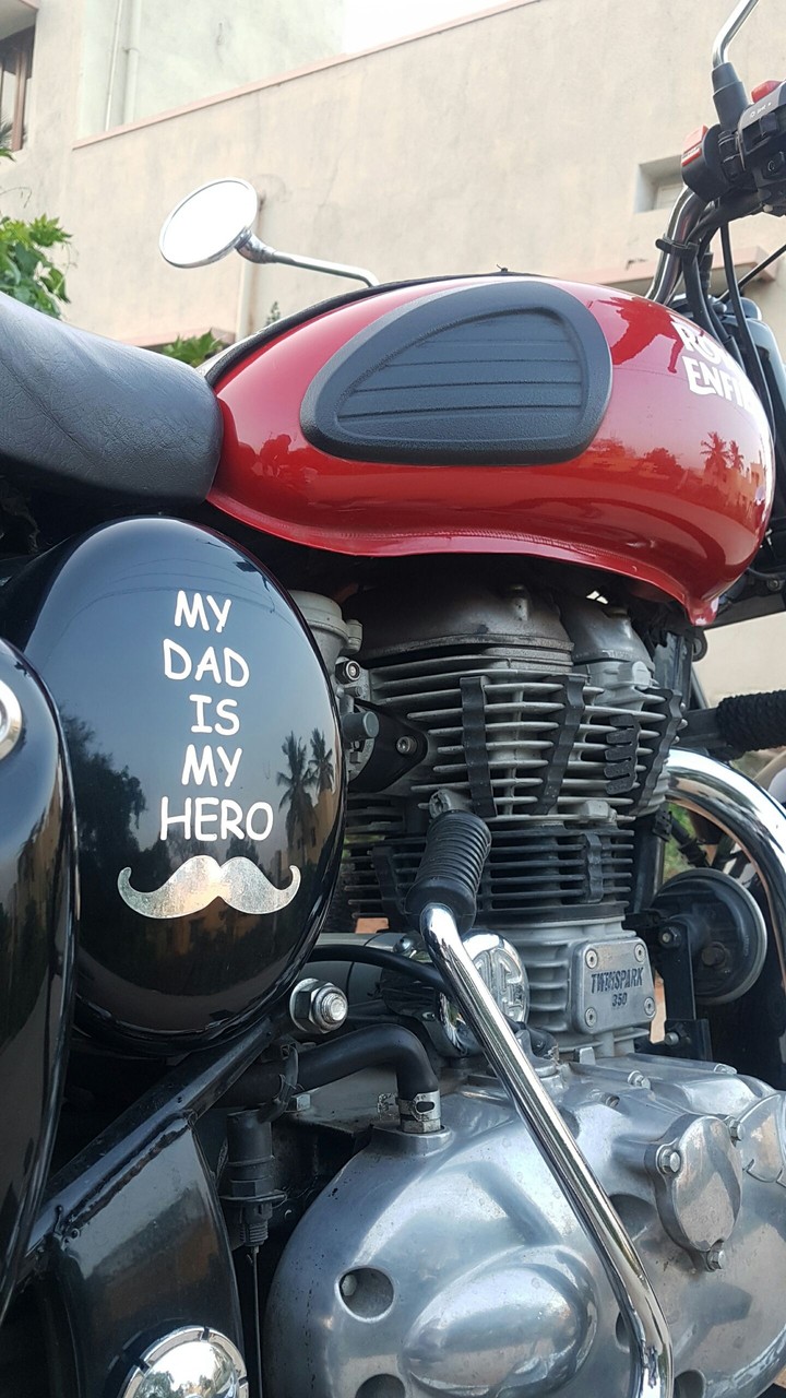 My dad is my hero 