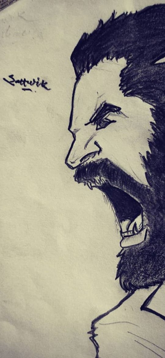 pencil scratch