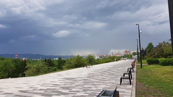 before the rain