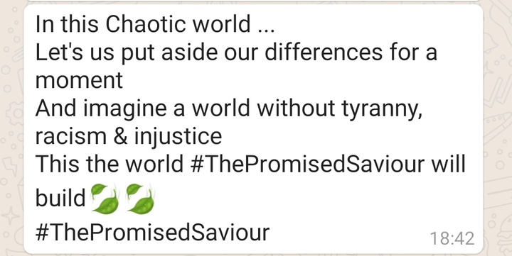 thePromisedSaviour