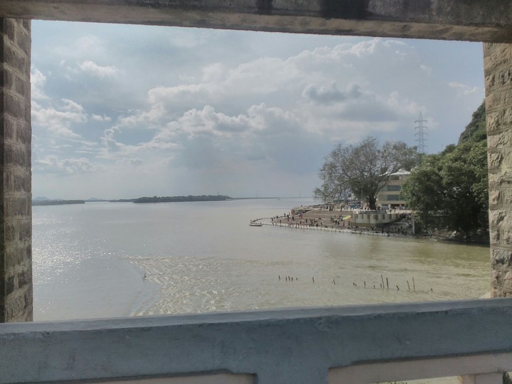 Vijayawada Krishna river