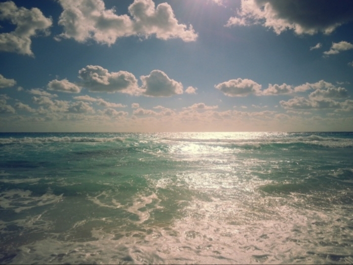 the sea