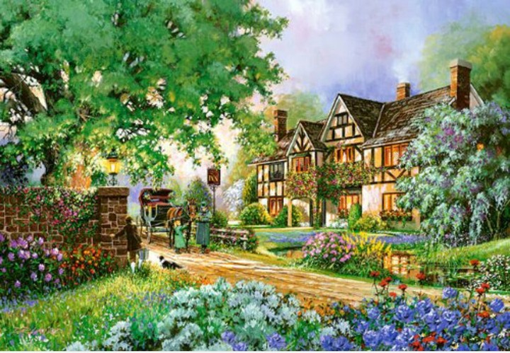 Medieval village