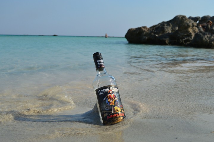 Tequila on the beach