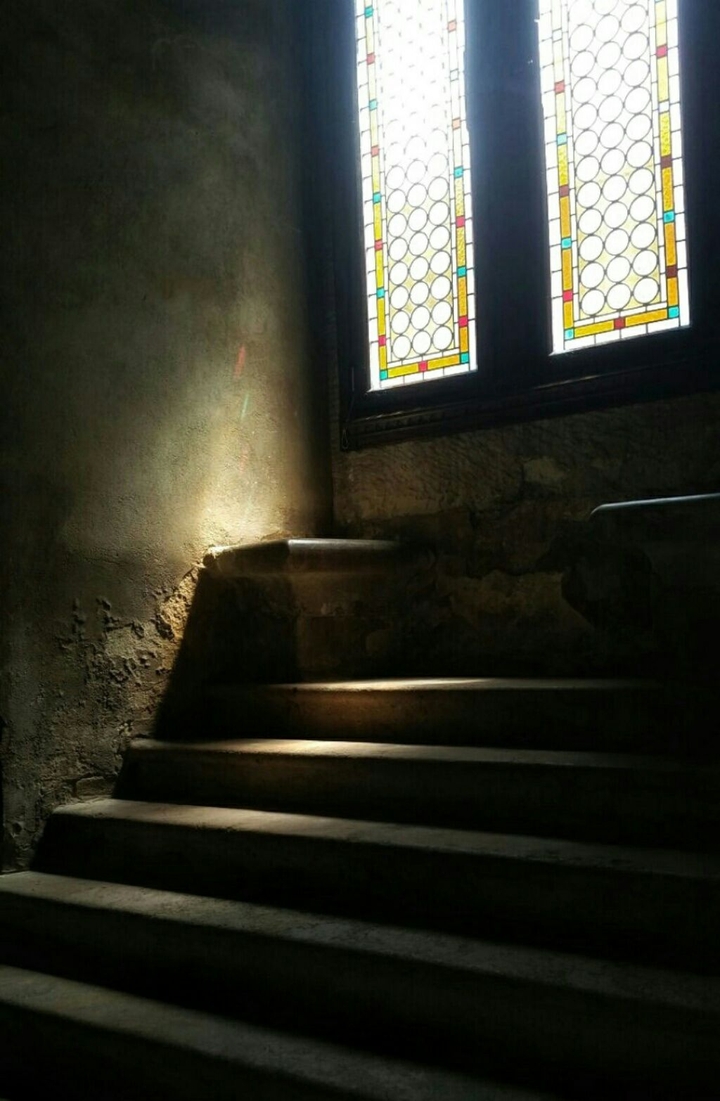 light through glass