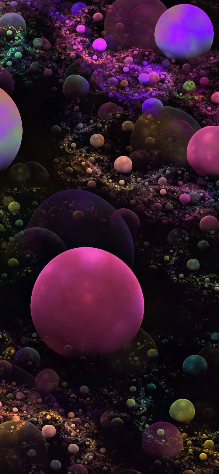 mysterious purple