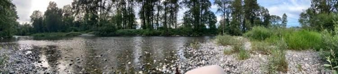 river runs round