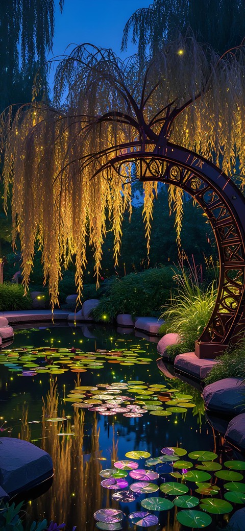 тапети wetland, willow