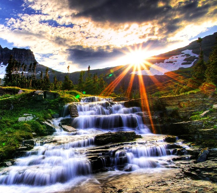 lovely waterfall