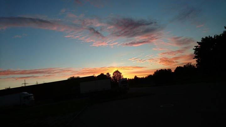 Summer sunset