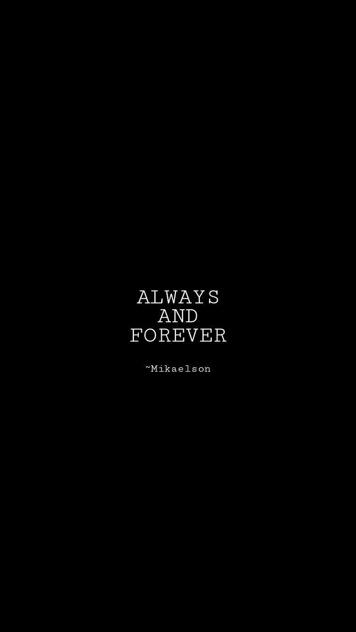 always and forever