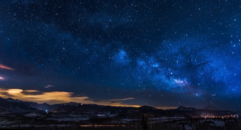 Astronomy Beautiful Cloud's Constellation