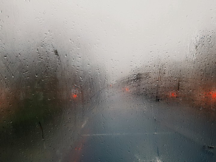 Rainy day in London