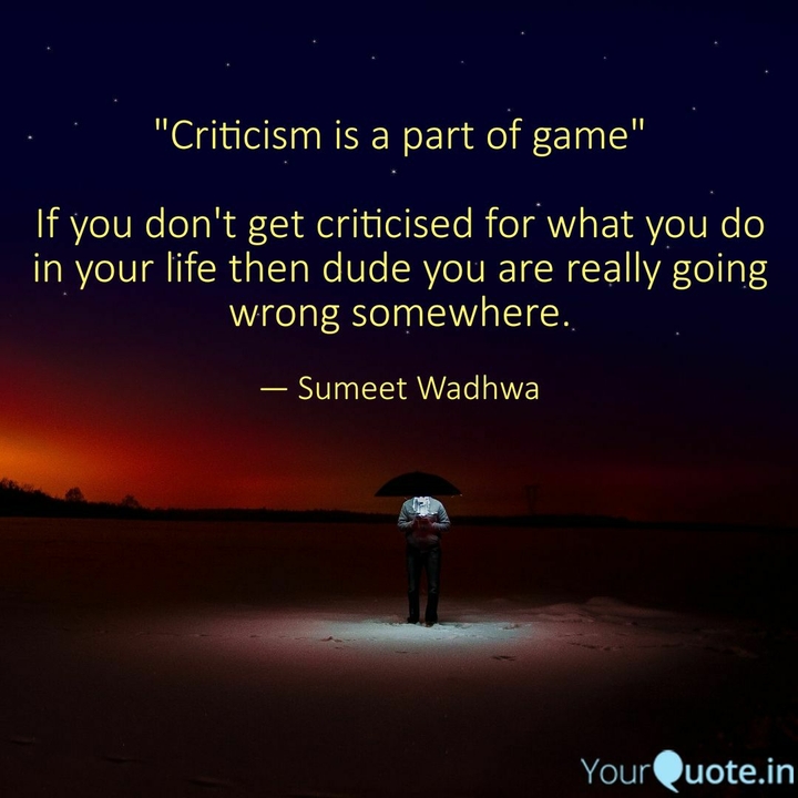 Criticism