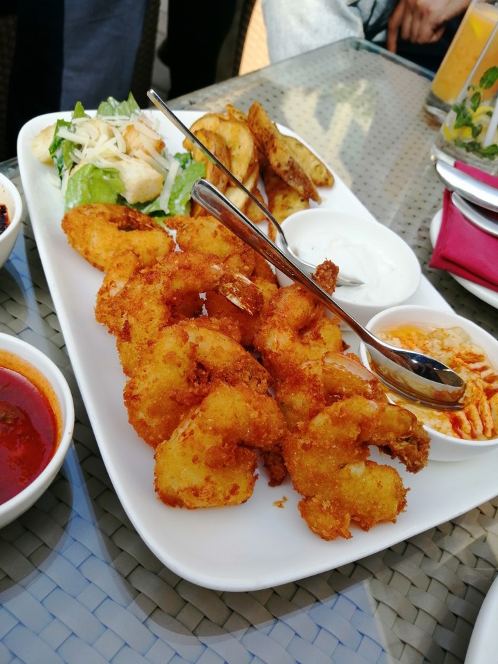 Prawns.